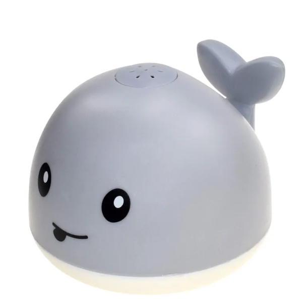 Sprinkler Spray Water Fountain Whale Light Bath Pool Toy