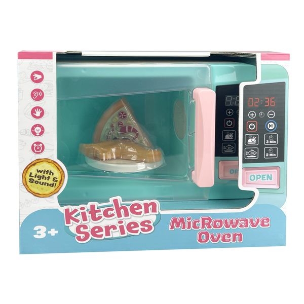 Pretend Play Microwave Oven with Sound Activity Toy