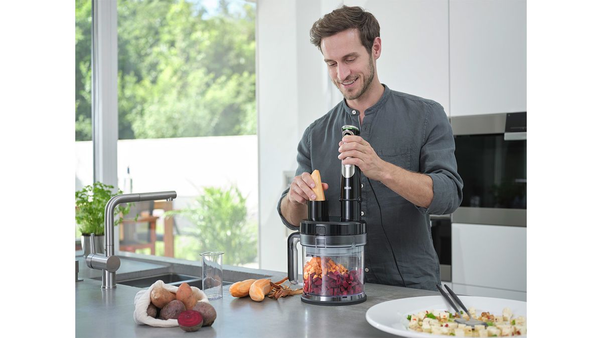 Braun - 1200W Hand Blender and Food Processor - MQ9195XLI | Shop