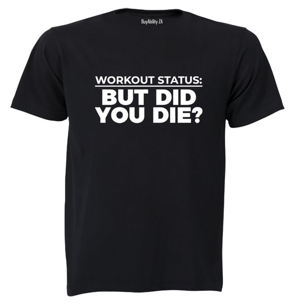 Workout Status - Gym - Adults - T-Shirt