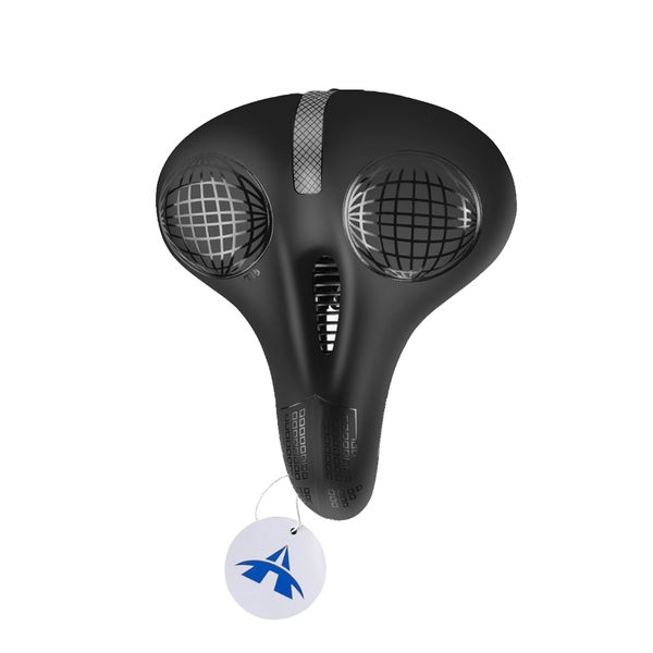 PU Leather Gel Bicycle Saddle Shockproof MTB Mountain Bike Seat