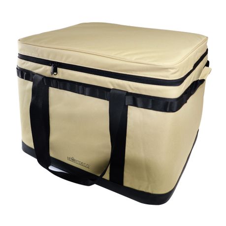 Heartdeco 40L Large Camping Storage Bag Insulated Cooler Bag