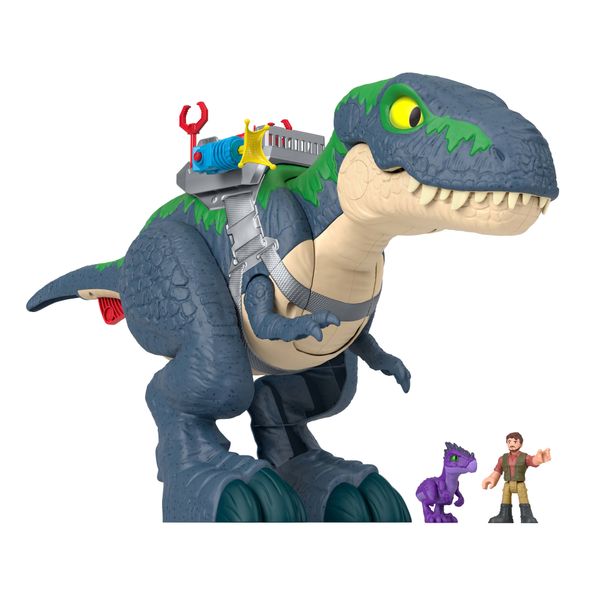 Imaginext Jurassic World Rebirth Ultimate Action Chomp T. Rex Dino Toy