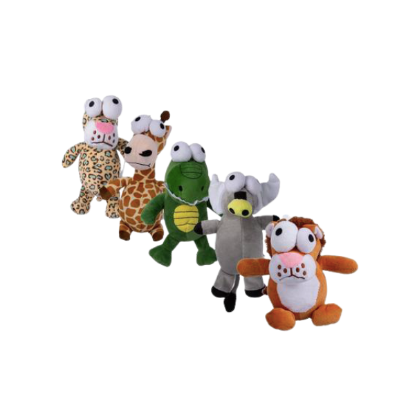 SD Toys Assorted Plush Wild Animals With Popping Eyes Pack Of 5 Shop Today. Get it Tomorrow