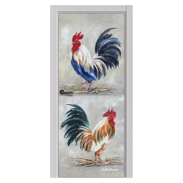 Decoupage -The Morning Call By Stella Bruwer Door