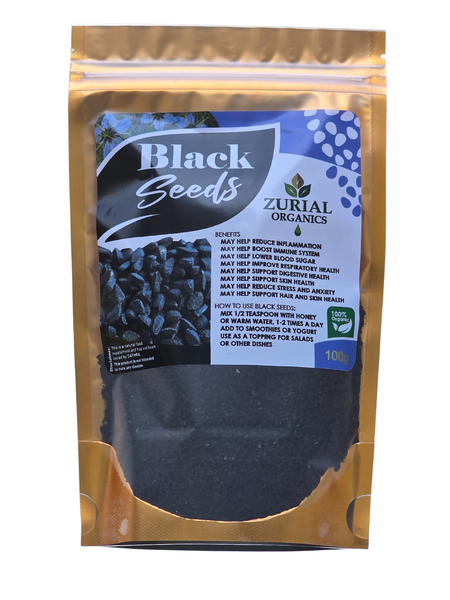 Zurial Organics Black Seeds - 100g