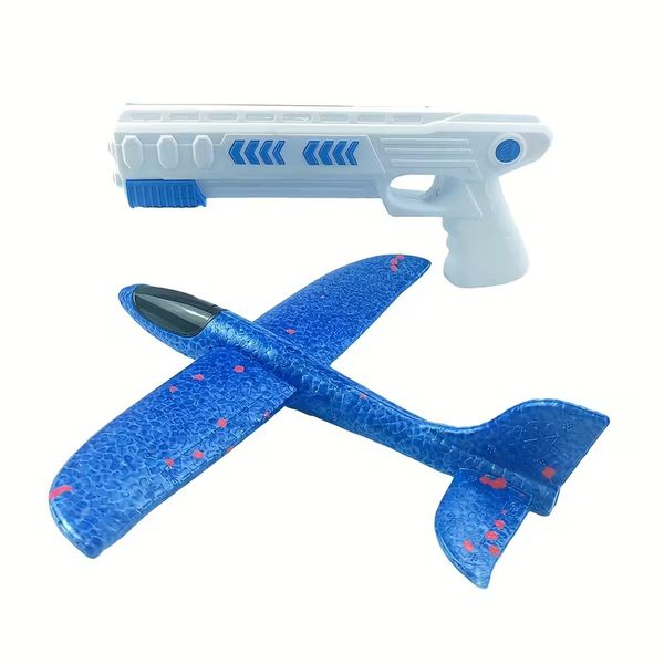 Children's outdoor airplane launcher- Outdoor Fun &amp; Entertainment Kids Toy