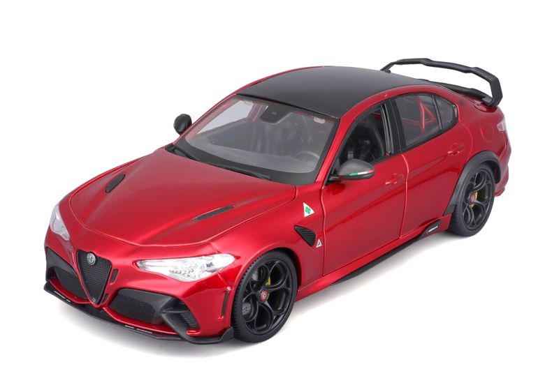 Bburago 1/18 Alfa Romeo Giulia GTAm - Red (26cm Long)