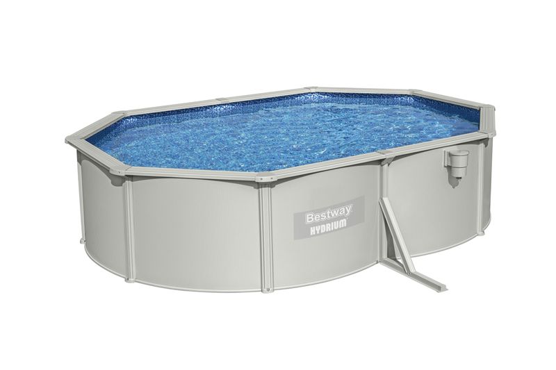 Bestway Hydrium - 5.00m x 3.60m x 1.20m Oval Pool Set- with Sand Filter
