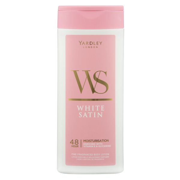 Yardley White Satin Body Lotion