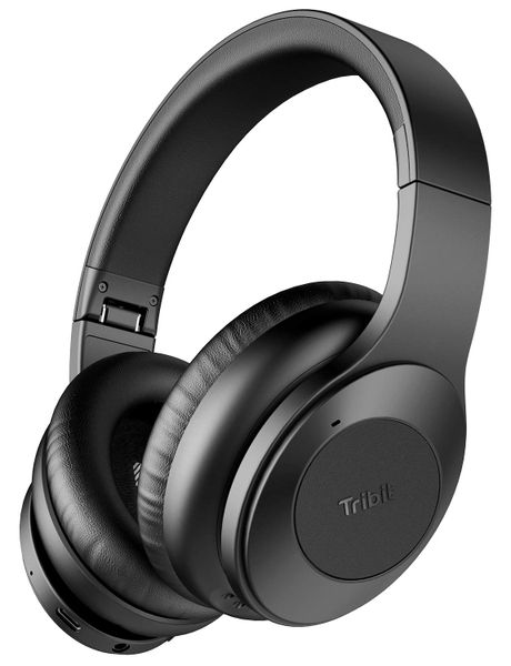 Tribit QuietPlus - Wireless Noise Cancelling Over-Ear Headphones with Mics