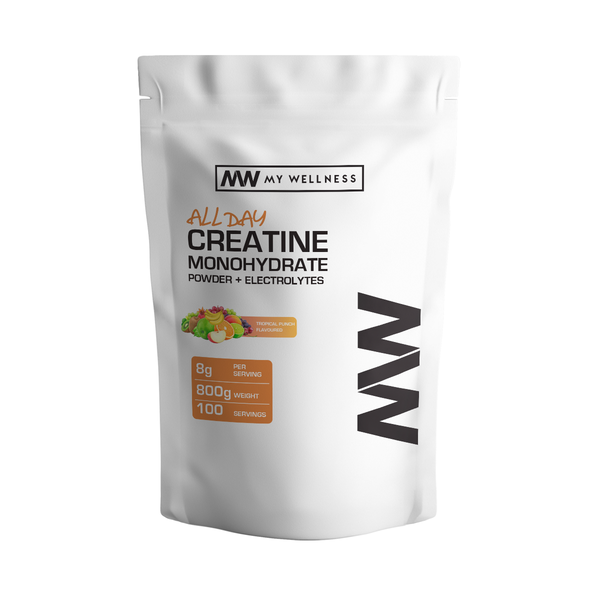 My Wellness All Day Creatine Monohydrate + Electrolytes 800g Tropical Smash