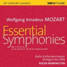 Wolfgang Amadeus Mozart: Essential Symphonies (CD / Box Set)