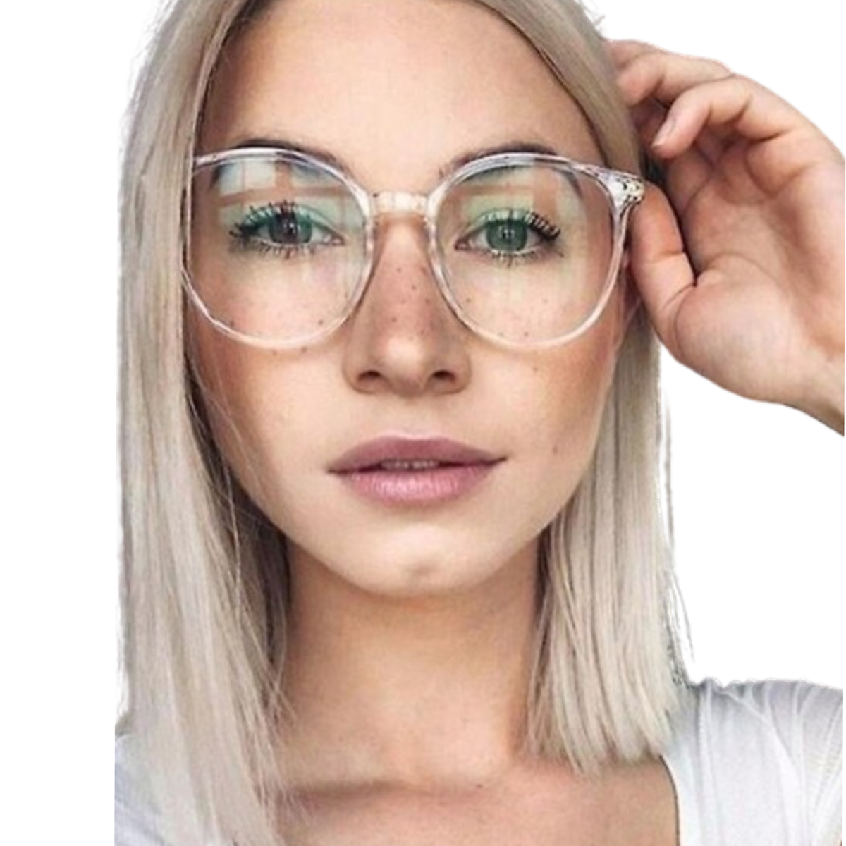 Unisex Transparent Retro Round Reading Glasses Shop Today. Get it Tomorrow!