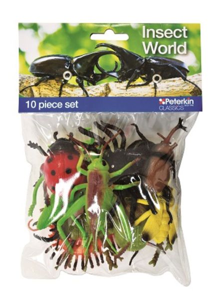 Assorted Insects in a Set 10 pieces