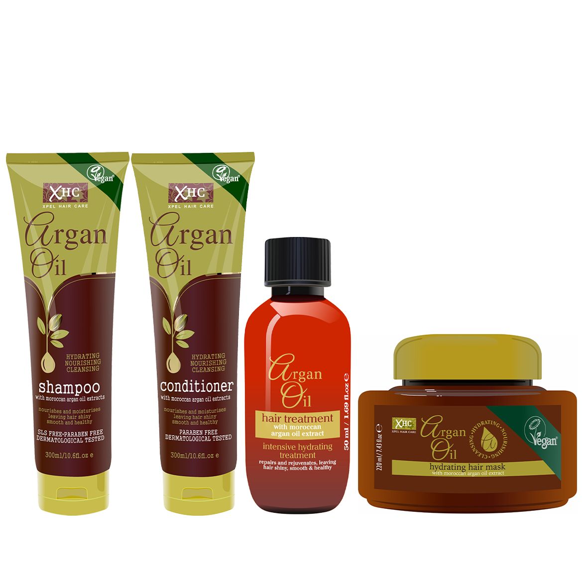 Xpel Hair Care Moroccan Argan Oil Gift Set