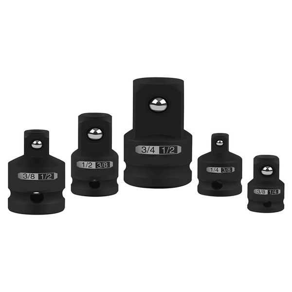 5 Pieces Impact Socket Adapter and Reducer