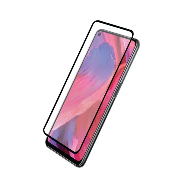 Body Glove Oppo A74 5G Tempered Glass Screenguard-Black