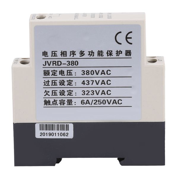 Voltage Control Device 380VAC Phase Sequence Protection Relay