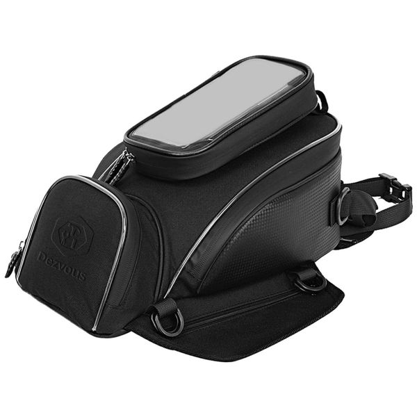 Dezvous Universal Motorcycle Tank Bag Tail Bag Rack Bag Saddle Bag