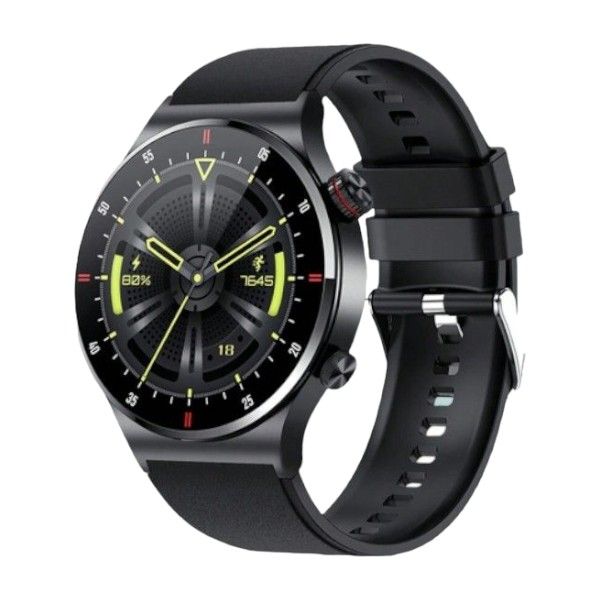 LIGE - Health &amp; Fitness Smart Watch With Waterproof Capabilities - Black