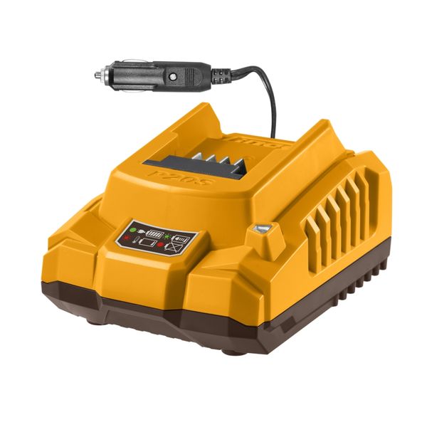 Ingco - Fast Battery Charger (12-24V / DC) - 20V (Car Adapter DC Connector)