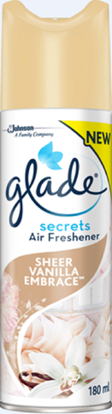 Glade Secrets Sheer Vanilla Embrace 180ml