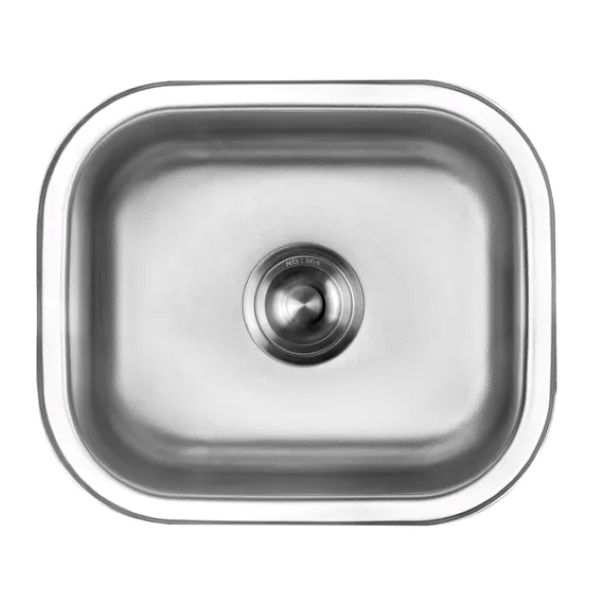 Kitchen Sink Single Bowl Stainless Steel Anti Scratch L45Cm X W38Cm.5Cm