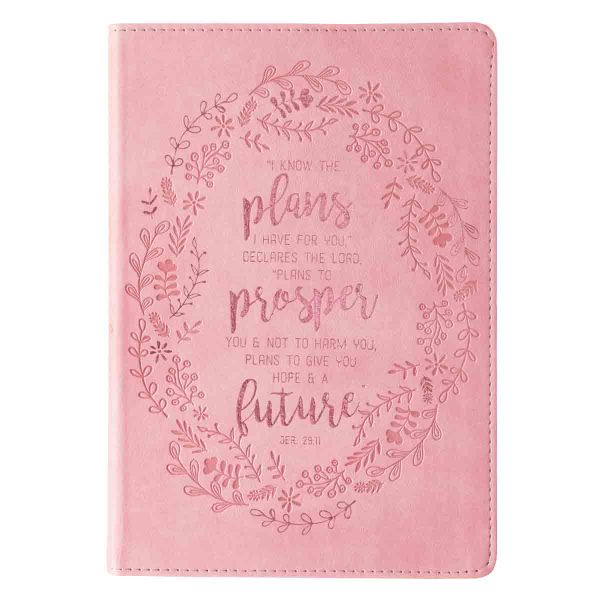 Leather Journal - I Know The Plans Jeremiah 29:11