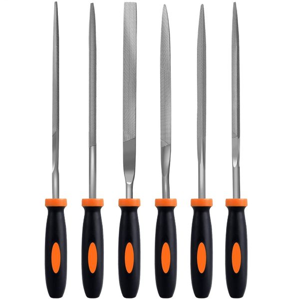 6 Piece Mini File Set- 5x180x6