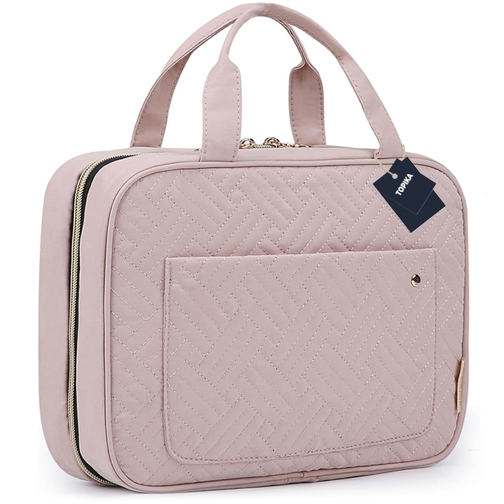 Topika - Water-resistant Travel Toiletry Bag with Hook - Multi-Compartment