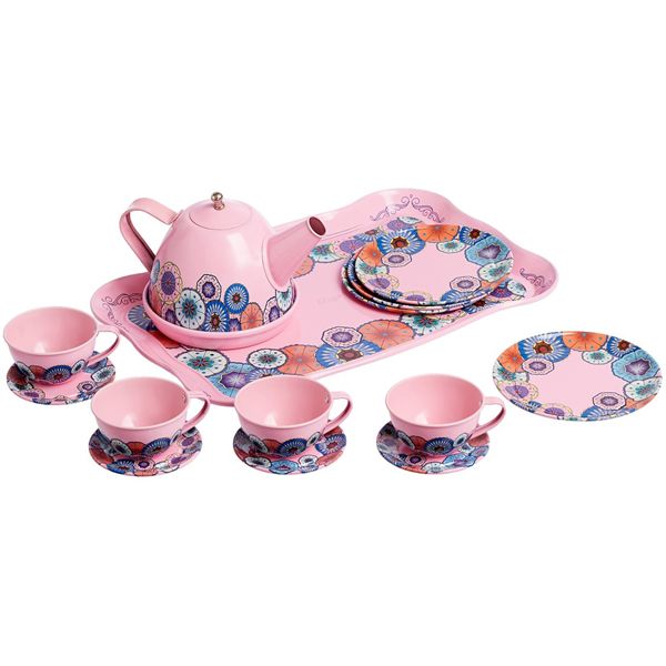 Mini Tin Tea Playset : 15 Piece