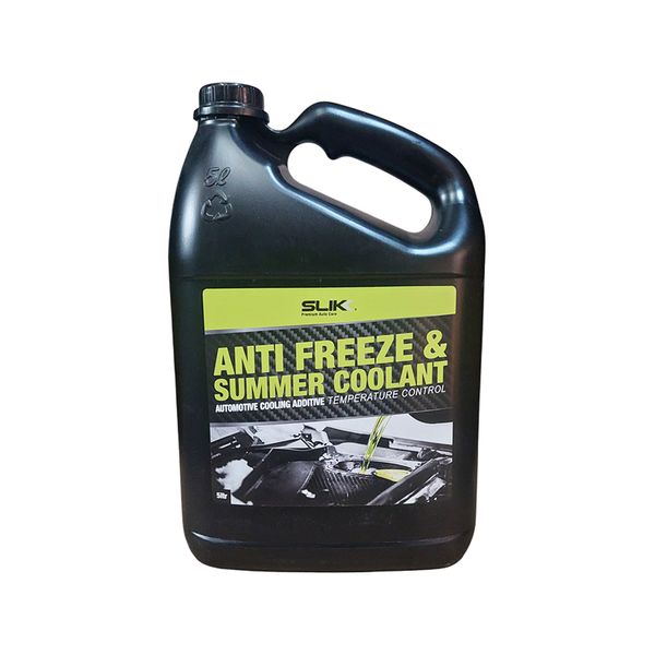SLIKK Anti-Freeze &amp; Summer Coolant 5 Litre