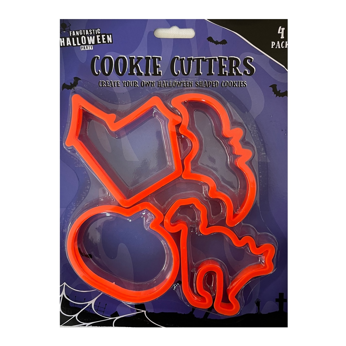 Halloween Cookie Cutter Set 4Piece Shop Today. Get it Tomorrow