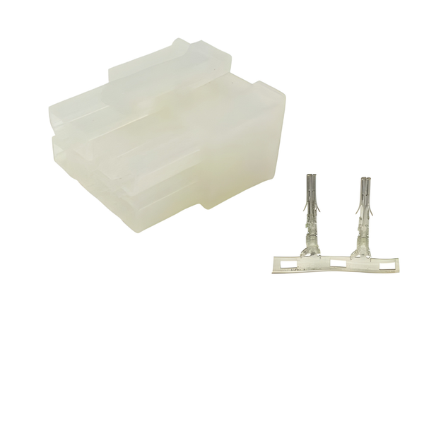 XY140-08F: 4.2mm, 8-Way In-line Female Housing w/ Terminals, 5A-250VAC