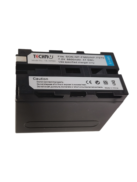 6600mAh lithium-ion Battery for NP-F960/F970/F930/F950/XL-B2/XL-B3/F975 etc