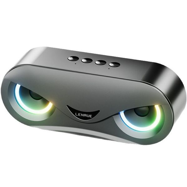 Wireless Bluetooth Speaker with RGB Lights, Deep Bass &amp; Hi-Fi Sound