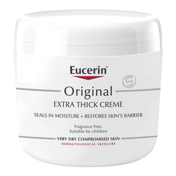 Eucerin Original Extra Thick Body Cream, for Very Dry Compromised Skin 454g