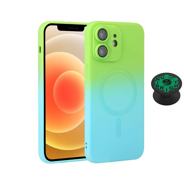 Unibright Gradient MagSafe Cover for iPhone 12 &amp; Pop-grip