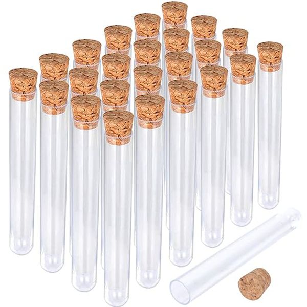 Plastic Test Tubes Propagation - 20 Tubes - 150 x 20mm