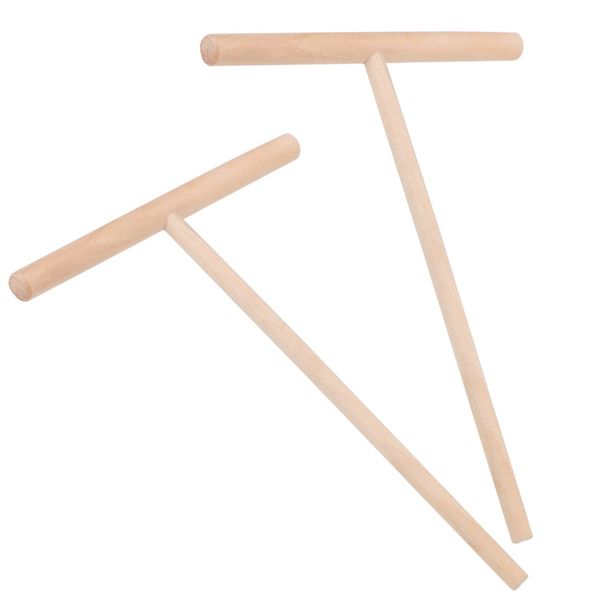 Batter Spreader Stick Rake - Wood - Set of 2