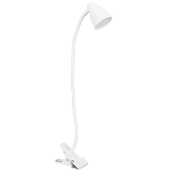 USB Dimming Clip Reading Light (Simple, White)