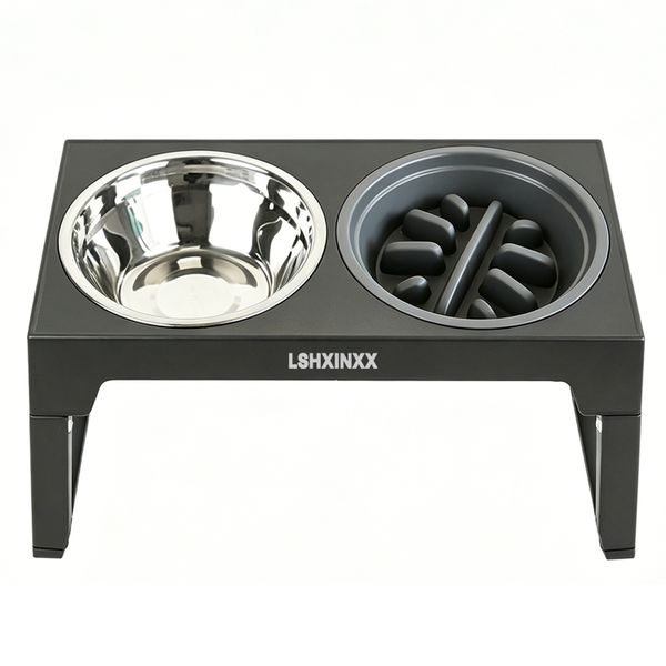 Elevated Dog Bowls Large Breed Raised Dogs Bowl Stand Large/Medium Sized