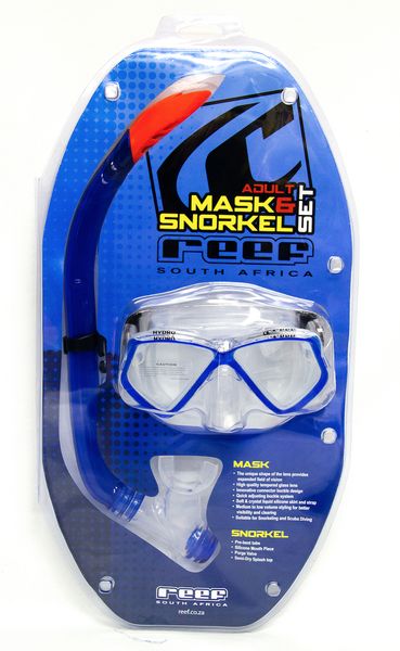 Reef Adult Diving Mask and Snorkel Set