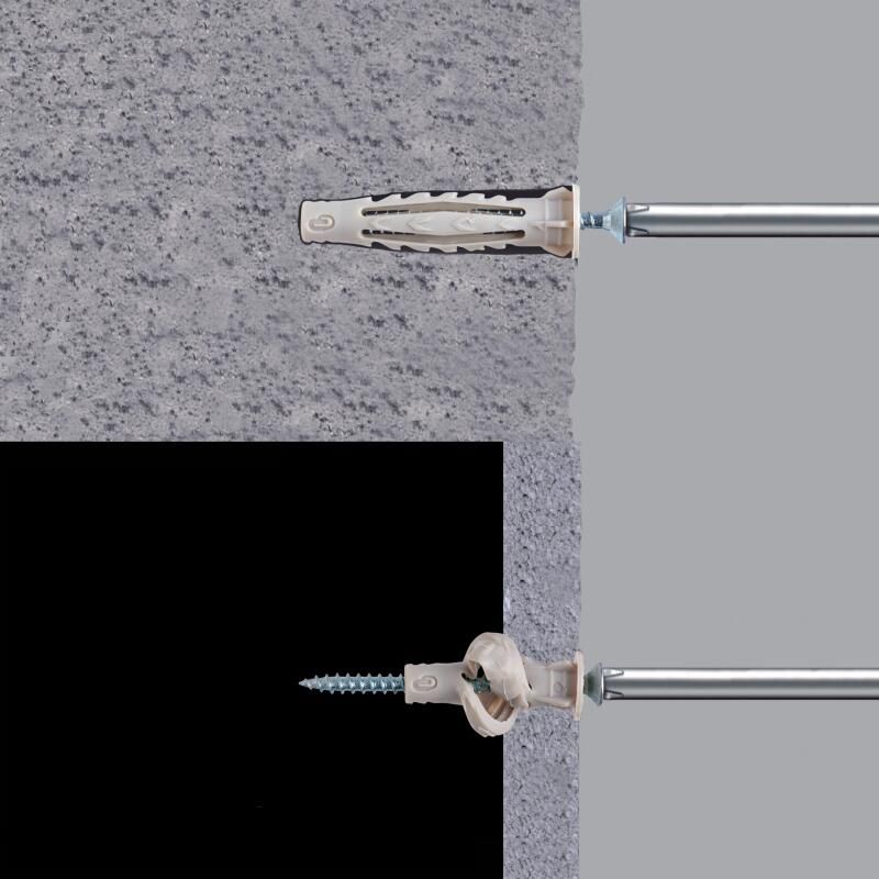 Standers Nylon Multmat-Anchor with Screw 6x40, 100 Piece