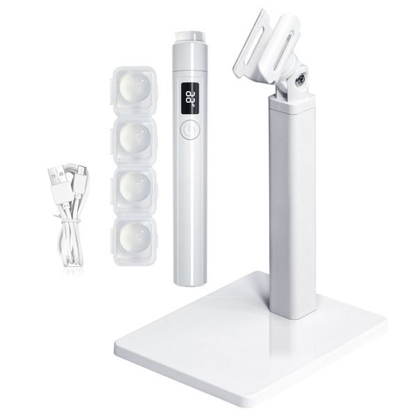 UV LED portable nail baking lamp and bracket, UV mini nail lamp