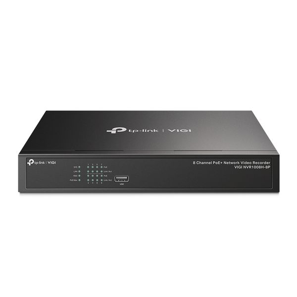 Vigi NVR1008H-8P 8 Channel PoE+ Network Video Recorder