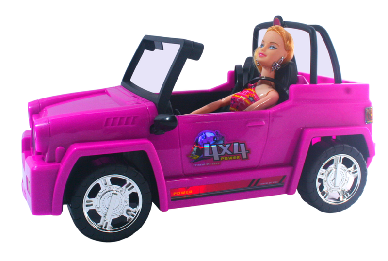 Pink Offroad Beach Buggy with Doll included