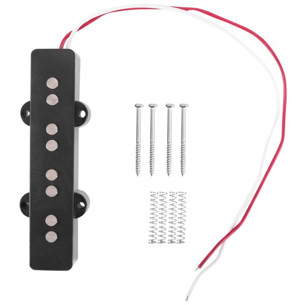 Pro Electric Bass Open Type Noiseless Bridge Pickup For 4 String Jazz Bass