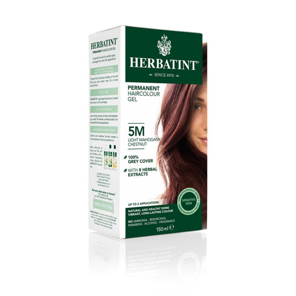 Herbatint Hair Colour - 5M Light Mahogany Chestnut x 6